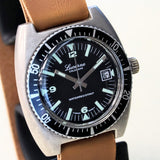 Vintage LUCERNE Calendar Diver Watch Cal. EB8811 Date Indicator Swiss Made Wristwatch