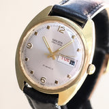 Gruen Precision 17 Jewels Watch Cal. 512CD Day/Date Indicator Swiss Made Wristwatch