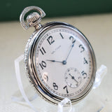 1904 WALTHAM Dress Pocket Watch Openface 12s Grade Riverside 19 Jewels Fancy Engraved Case