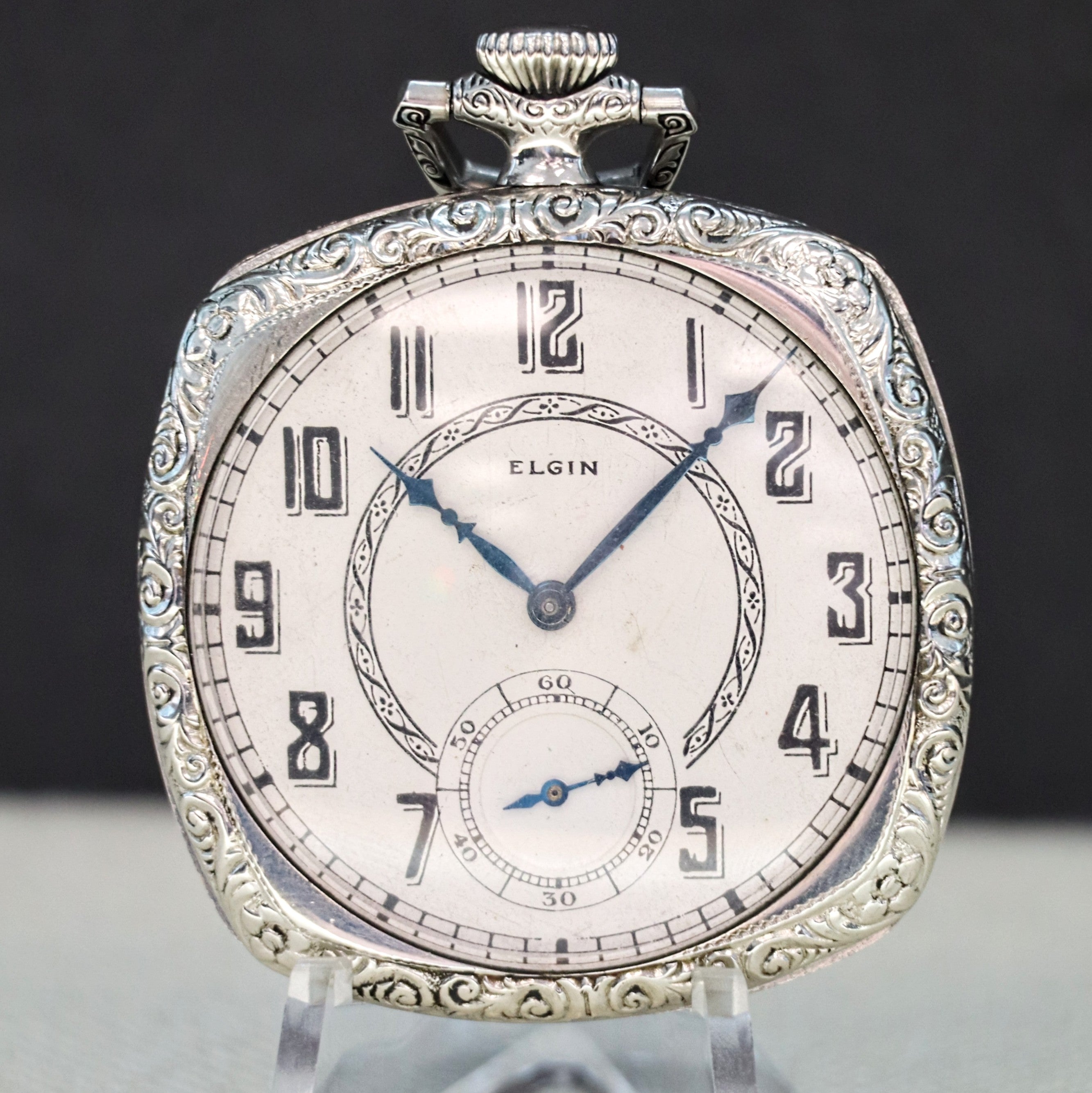 Vintage Elgin Square Watch Square Antique Elgin Watches 1925 ELGIN