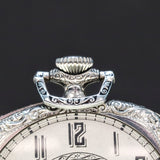1925 ELGIN Dress Pocket Watch 12s 15 Jewels Grade 315 Fancy Engraved Decorative Cushion Case