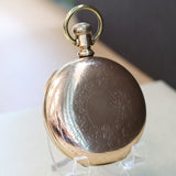 1888 ROCKFORD Pocket Watch 18s Grade 83 15 Jewels Hunter Case Yellow G.F.