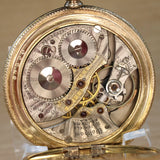 1925 WALTHAM Dress Pocket Watch Openface 12s Grade Premier 19 Jewels ADJ. 14K G.F.