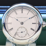 1884 ELGIN Pocket Watch Openface 18s Grade 82 G. M. Wheeler Lever Set 13 Jewels Coin Silver Case
