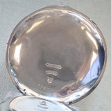 1884 ELGIN Pocket Watch Openface 18s Grade 7 Key Wind 7 Jewels Coin Silver Case