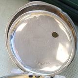 1884 ELGIN Pocket Watch Openface 18s Grade 7 Key Wind 7 Jewels Coin Silver Case