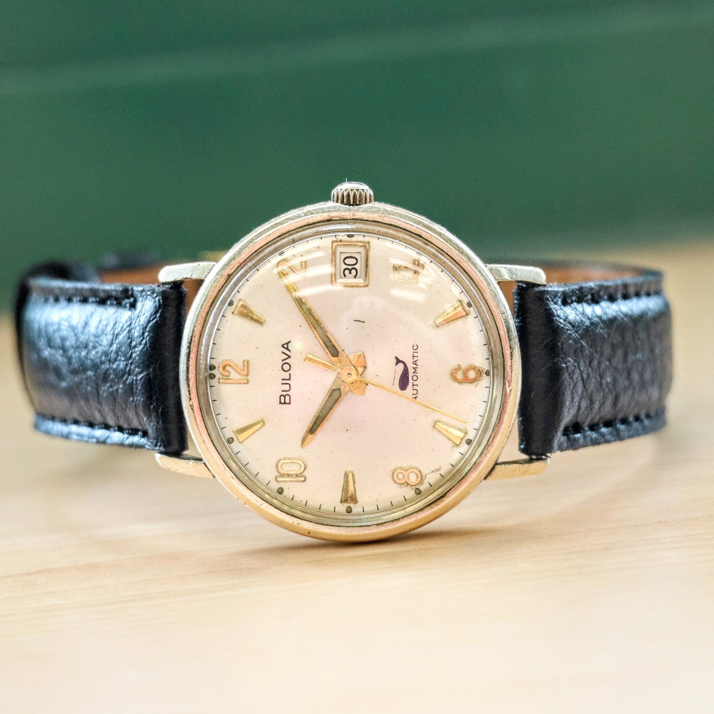 1972 BULOVA Sea King CD Automatic Watch 17 Jewels Cal. 11ANACD Swiss SECOND HAND HOROLOGY
