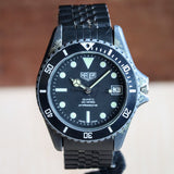 1980s HEUER Professional Diver Wristwatch PVD 