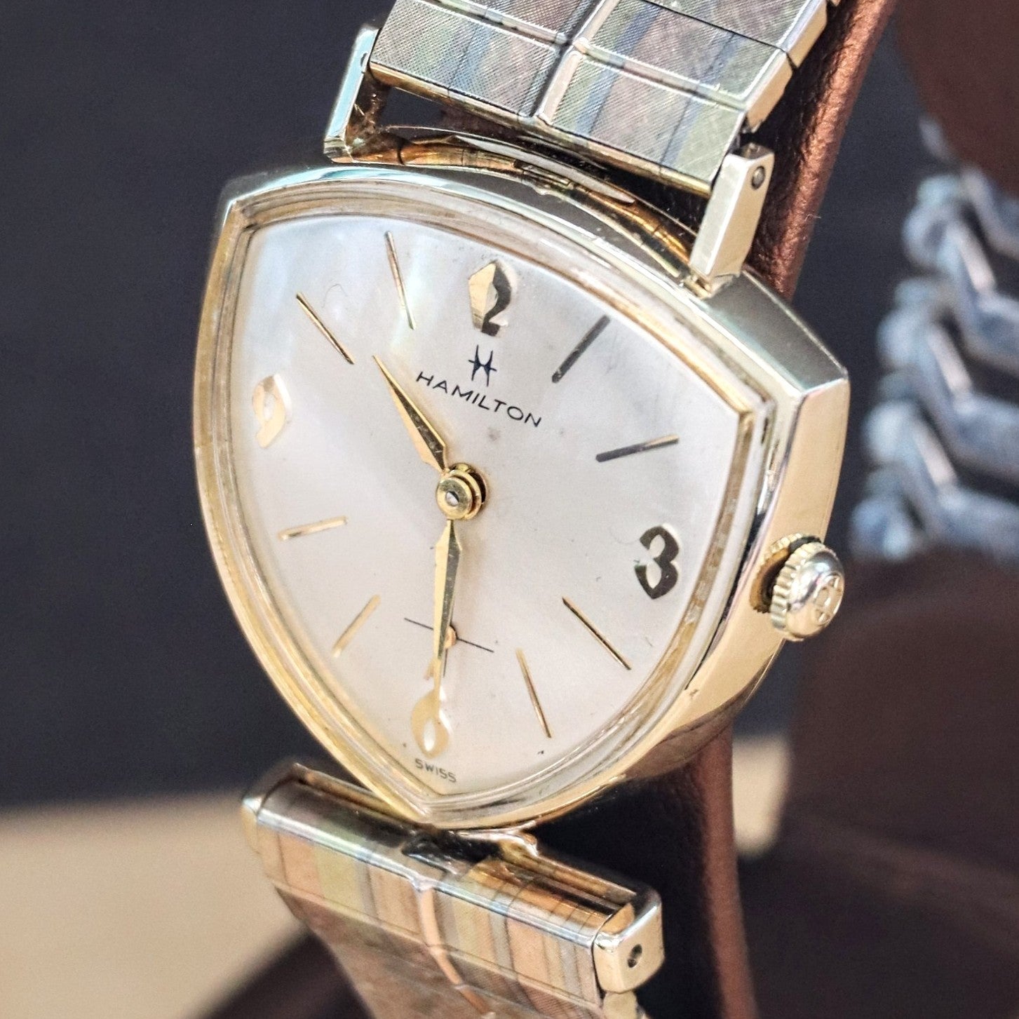 Hamilton Thor 1963 HAMILTON Thor II Asymmetric Watch Cal. 686 Original S.S. JB Champ ...