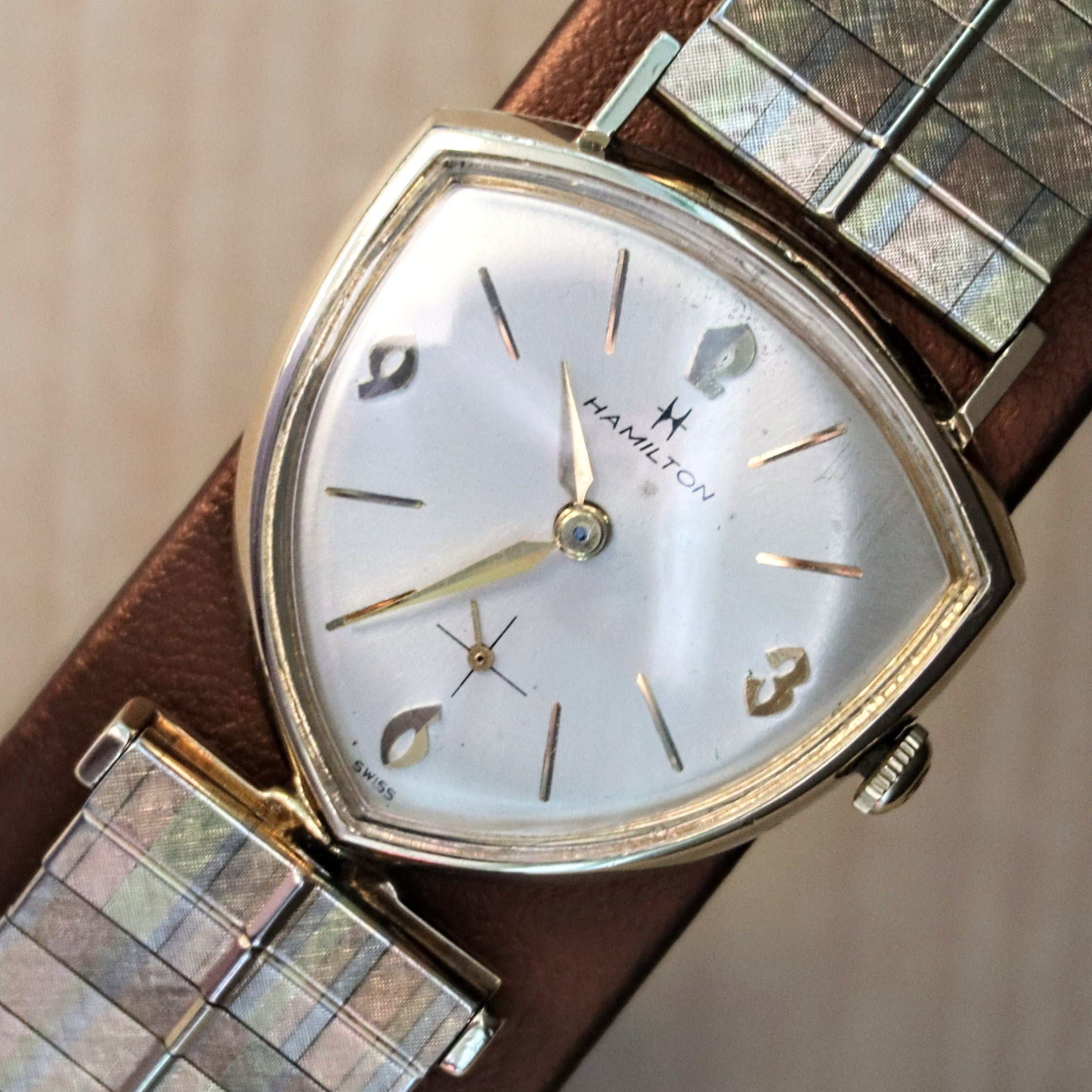 Hamilton Thor 1963 HAMILTON Thor II Asymmetric Watch Cal. 686 Original S.S. JB Champ ...