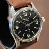 Vintage WYLER Incaflex Dynawind Watch Lifeguard Automatic Wristwatch S.S.