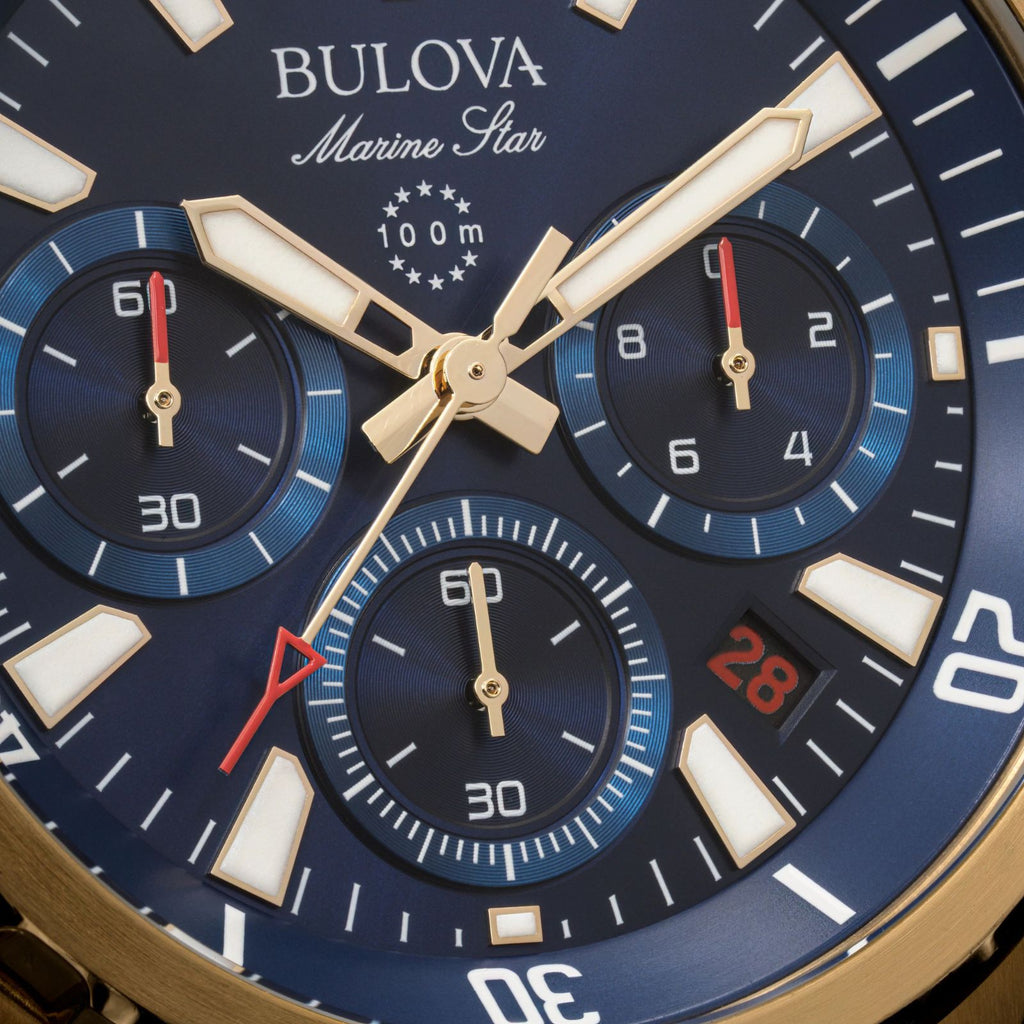 BULOVA Marine Star Chronograph Watch Series B 97B168 – SECOND HAND HOROLOGY