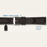 MS841 - Kevlar Style - Hadley Roma Watch Strap