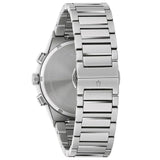 BULOVA Modern Millennia Chronograph Watch ALL Stainless Steel 96C149