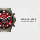 BULOVA Marine Star Chronograph Watch Series B 98B350