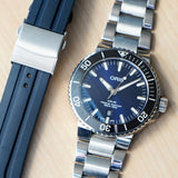 ORIS Aquis Date Watch 733 7730 Dive Automatic Wristwatch S.S. - ALL Original - Double Box & Papers
