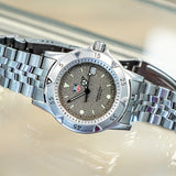 TAG HEUER Professional 1500 Diver's Watch Granite Dial Ref. WD1211-K-20 S.S. Bracelet