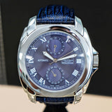NOS BALMER Automatic 21 Jewels Watch 4449-81 24-Hour Dial Swiss Wristwatch - ALL Original Box & Papers