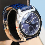 NOS BALMER Automatic 21 Jewels Watch 4449-81 24-Hour Dial Swiss Wristwatch - ALL Original Box & Papers