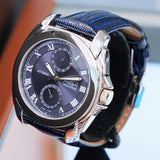 NOS BALMER Automatic 21 Jewels Watch 4449-81 24-Hour Dial Swiss Wristwatch - ALL Original Box & Papers