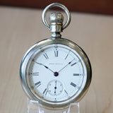 1885 AURORA Pocket Watch 18s Lever Set 11 Jewels Proximity 148 Made in USA