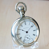 1885 AURORA Pocket Watch 18s Lever Set 11 Jewels Proximity 148 Made in USA