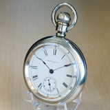1885 AURORA Pocket Watch 18s Lever Set 11 Jewels Proximity 148 Made in USA