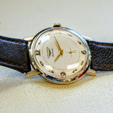 1955 LONGINES Automatic Watch 17 Jewels Ref. 2259-1 Cal. 19A Coin Case Design Wristwatch