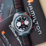 HAMILTON American Classic Chrono-Matic 50 Watch H516160 Limited Edition Automatic Wristwatch - ALL Original Box & Papers!