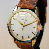 RARE Vintage ROLEX Automatic Watch Ref. 7002 Cal. 1530 14K GF Wristwatch - Corporate Gift