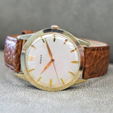 RARE Vintage ROLEX Automatic Watch Ref. 7002 Cal. 1530 14K GF Wristwatch - Corporate Gift