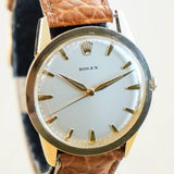 RARE Vintage ROLEX Automatic Watch Ref. 7002 Cal. 1530 14K GF Wristwatch - Corporate Gift