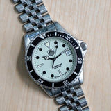 Vintage TAG HEUER 1000 Night Diver Watch 980.113D Date Indicator Wristwatch Original Bracelet ALL S.S. - In Box!