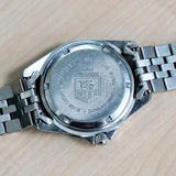 Vintage TAG HEUER 1000 Night Diver Watch 980.113D Date Indicator Wristwatch Original Bracelet ALL S.S. - In Box!