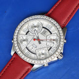 Jacob & Co. Five Time Zone Watch Diamond Bezel 47mm - Original Box & Interchangeable Straps