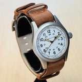 HAMILTON Khaki Field Mechanical Watch H69439511 38mm S.S. Wristwatch - ALL Original 2-Box, Tag & Papers!