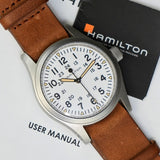 HAMILTON Khaki Field Mechanical Watch H69439511 38mm S.S. Wristwatch - ALL Original 2-Box, Tag & Papers!