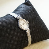 1968 BULOVA 23 Jewels Ladies Cocktail Watch Cal. 5AT 10K GF Mesh Bracelet Wristwatch