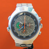 1969 OMEGA Flightmaster Watch 145.013 Cal. 910 Original Bracelet Chronograph Pilots Wristwatch