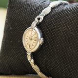 Vintage ELGIN 21 Jewels Ladies Cocktail Watch Cal. Grade 316 Original Speidel Mesh Bracelet Swiss - In Box!