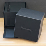 HAMILTON Khaki Field Day Date Auto Watch H705350 42mm 12/24-Dial Wristwatch - Double Box!