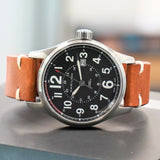 HAMILTON Khaki Field Officer Auto Watch H706150 44mm Black Dial Wristwatch  - In Double Box!