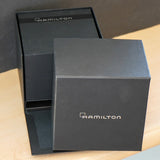 HAMILTON Khaki Field Officer Auto Watch H706550 44mm Black Dial Wristwatch  - ALL Original & Double Box!