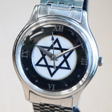 Vintage Certina Automatic Watch Star of David Dial Cal. 27-652 27 Jewels - ALL S.S.