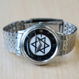 Vintage Certina Automatic Watch Star of David Dial Cal. 27-652 27 Jewels - ALL S.S.