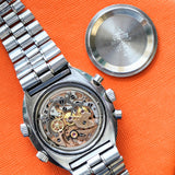 1969 OMEGA Flightmaster Watch 145.013 Cal. 910 Original Bracelet Chronograph Pilots Wristwatch