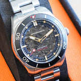 SPINNAKER Croft Mid-Size Skeleton Automatic Watch SP-5095 Limited Edition Wristwatch - ALL Original 2-Box & Papers
