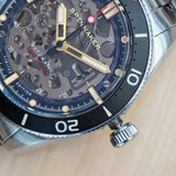 SPINNAKER Croft Mid-Size Skeleton Automatic Watch SP-5095 Limited Edition Wristwatch - ALL Original 2-Box & Papers