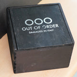 OUT OF ORDER Automatico Green Watch Date Wristwatch - ALL Original 2 Bands Box & Papers