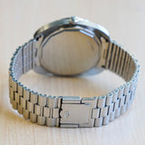 MOVADO Kingmatic HS 360 Watch Sub-Sea Day/Date Cushion Case Blue Dial Original Bracelet Wristwatch